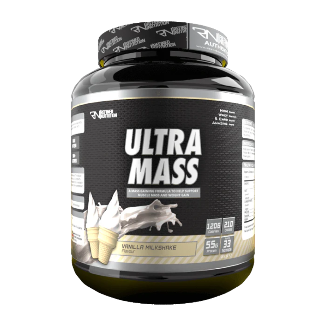 Refined Nutrition Ultra Mass 2kg Vanilla Milkshake