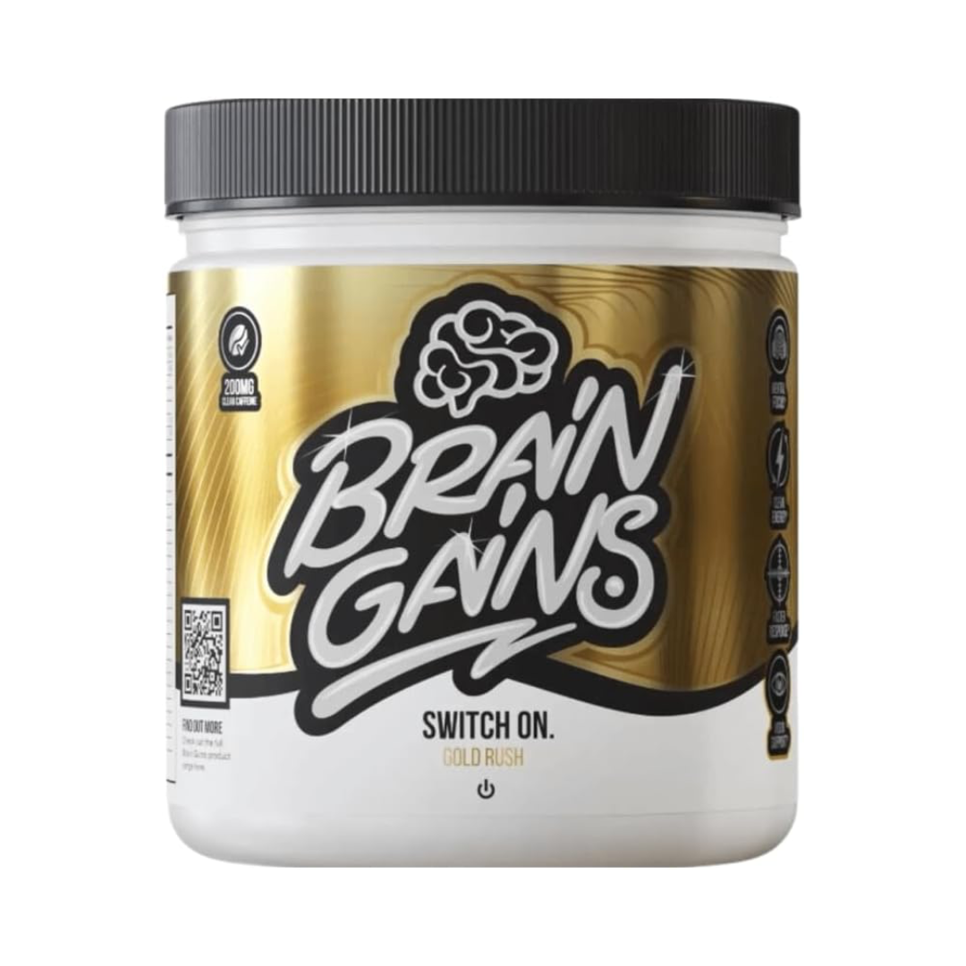 Brain Gains Switch On 225g Gold Rush