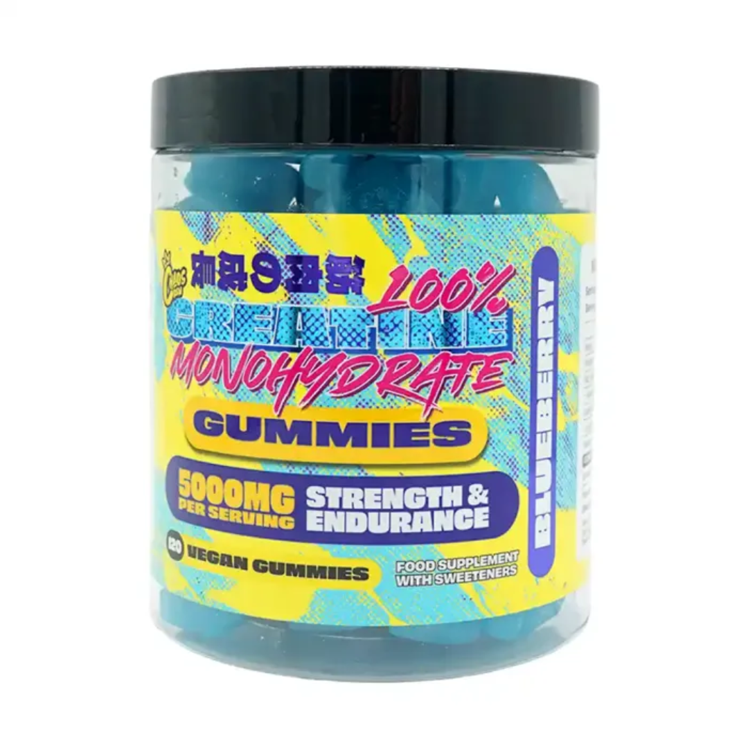 Chaos Crew Creatine Gummies 120Softgels Blueberry