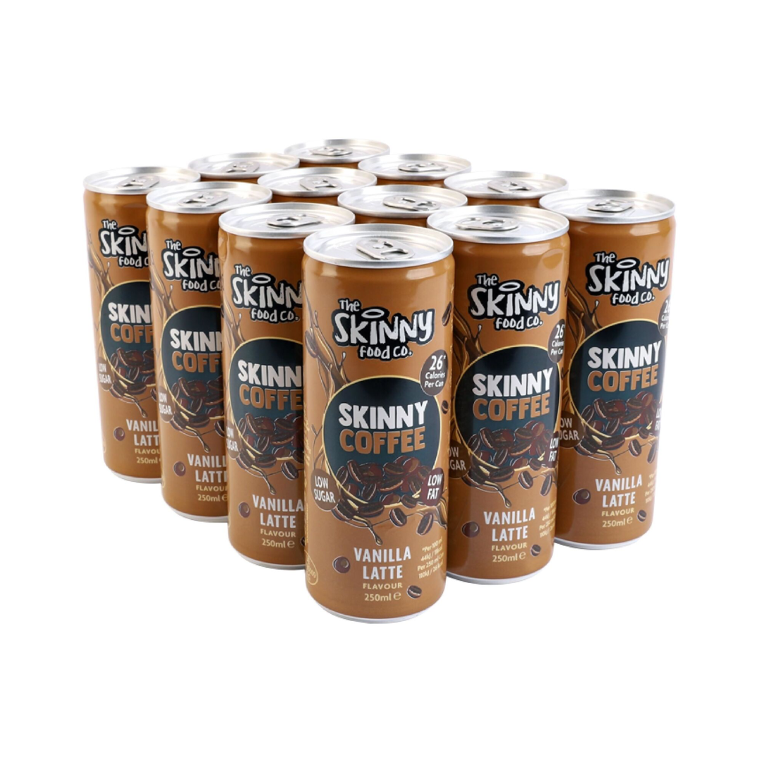 The Skinny Food Co Skinny Coffee 12x250mll Vanilla Latte