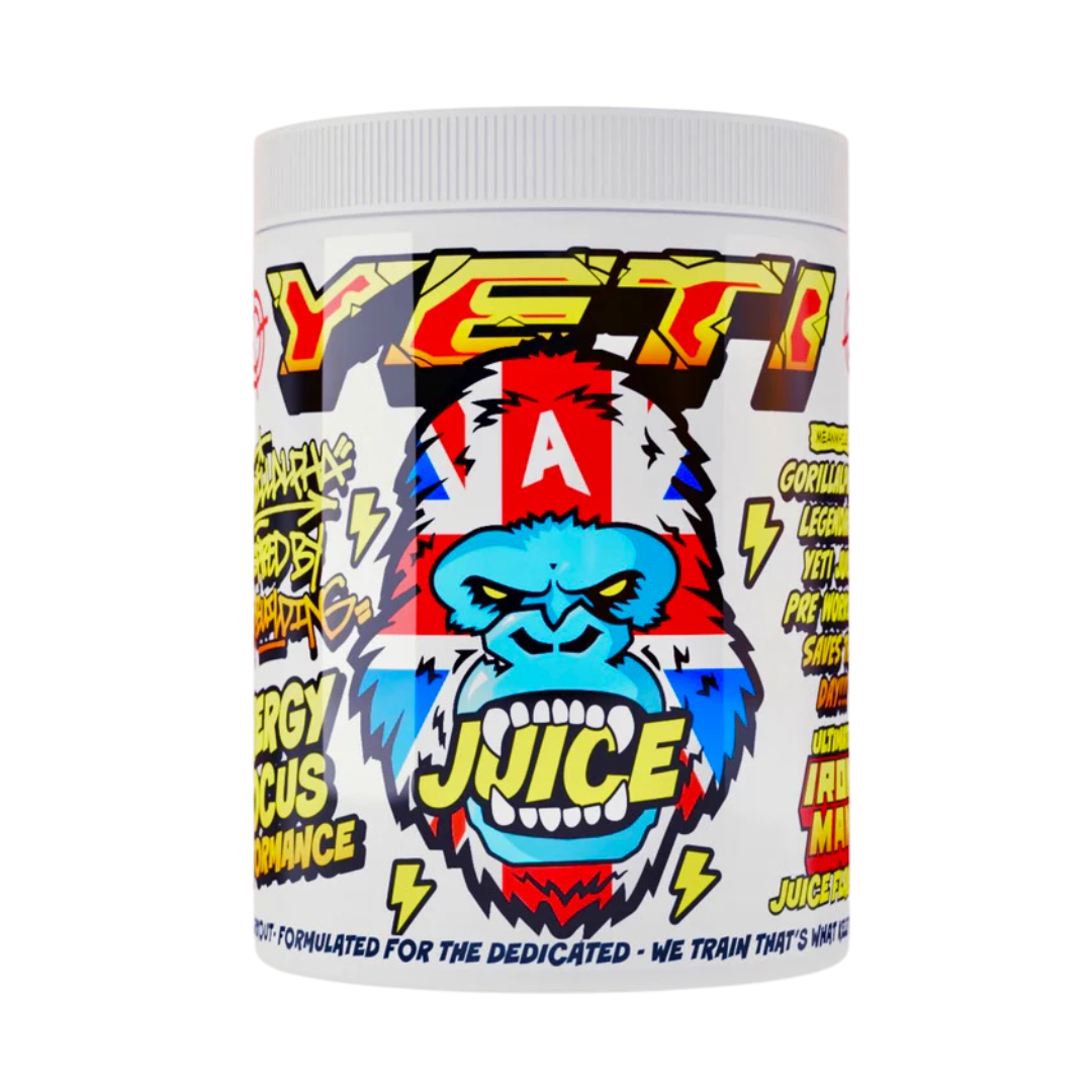 Gorillalpha Yeti Juice 480g Ultimate Iron Man