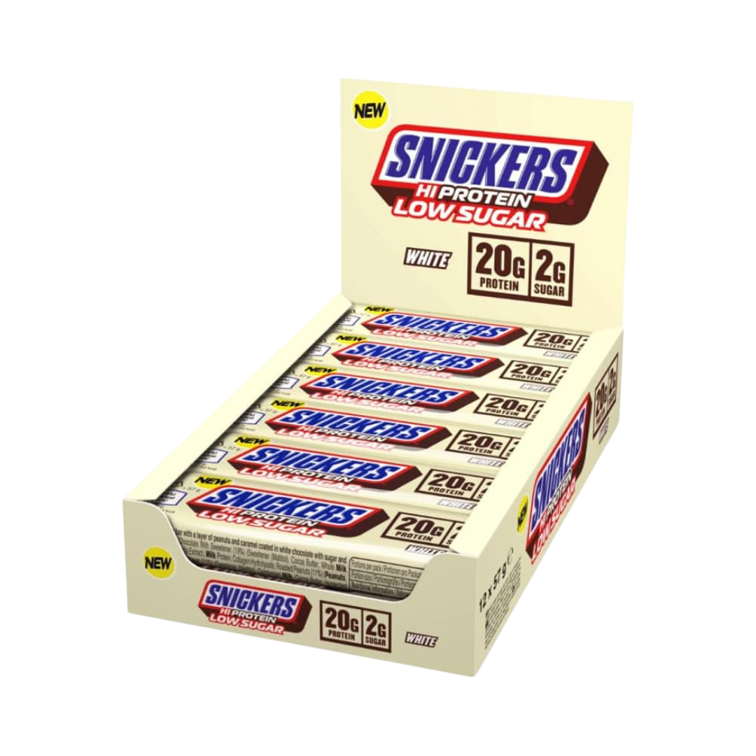 Snickers Low Sugar Protein Bar 12x57g White