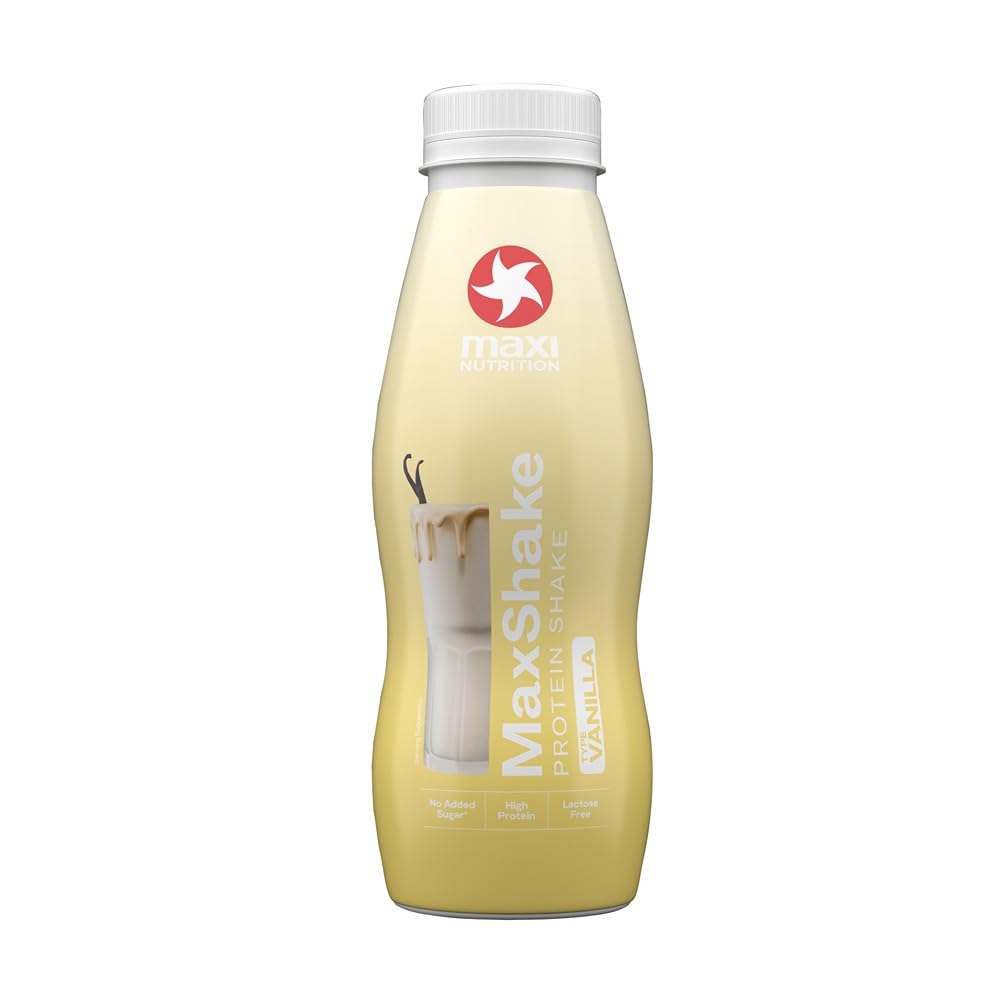 MaxiNutrition MaxShake Protein Milkshake 12x330ml Vanilla