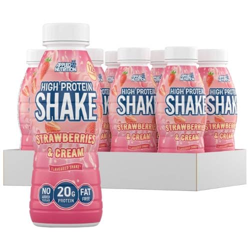 Applied Nutrition High Protein Shake 8x500ml Strawberries & Cream