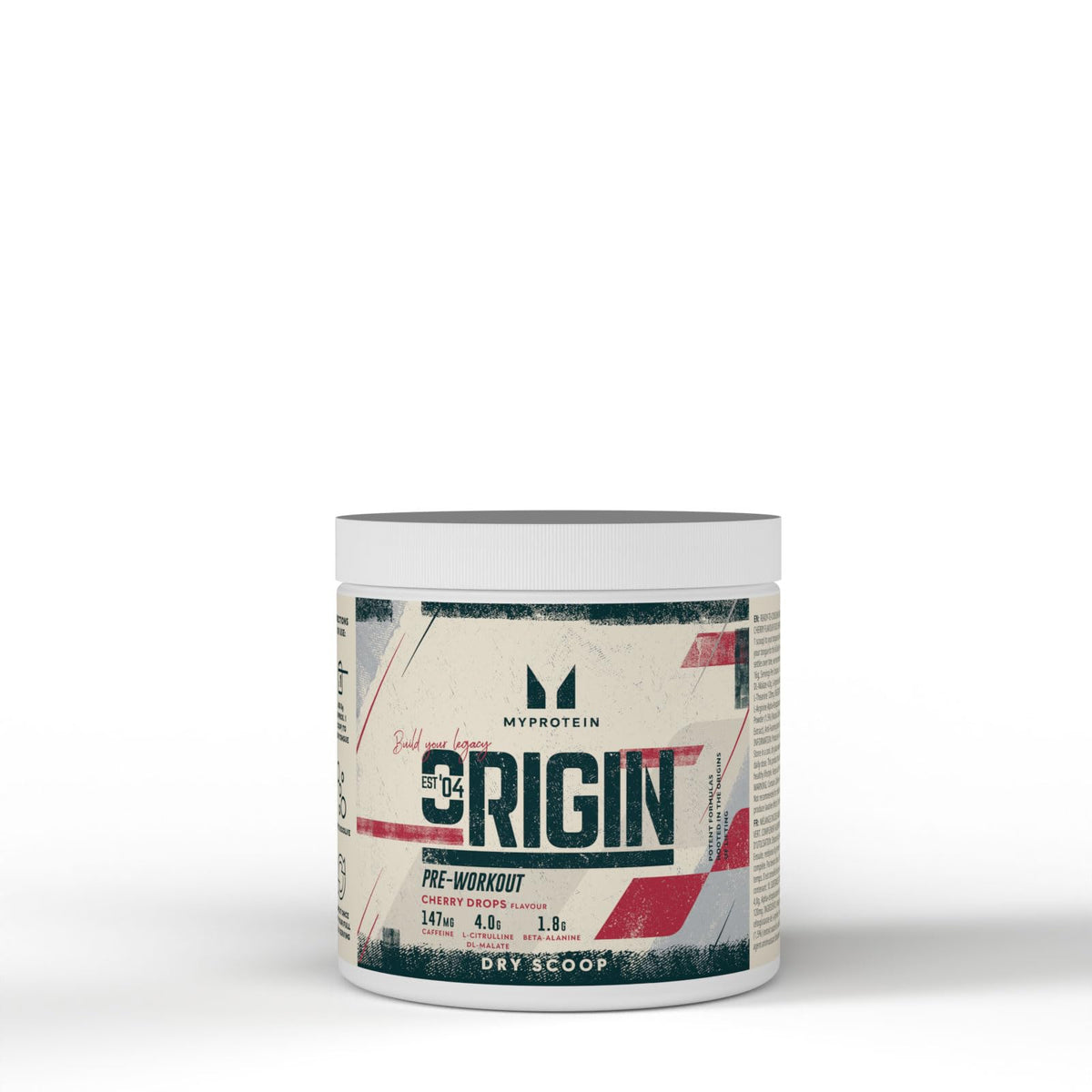 MyProtein Origin Pre-Workout Dry Scoop 288g Cherry Drops