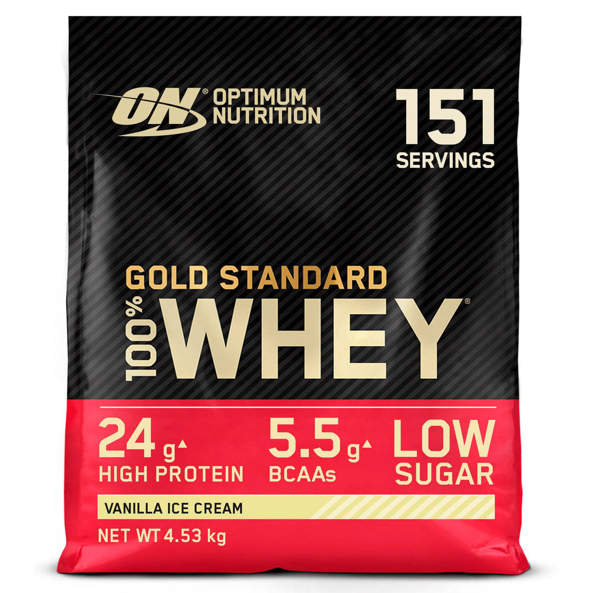 Optimum Nutrition Gold Standard 100% Whey 4.54kg Vanilla Ice Cream