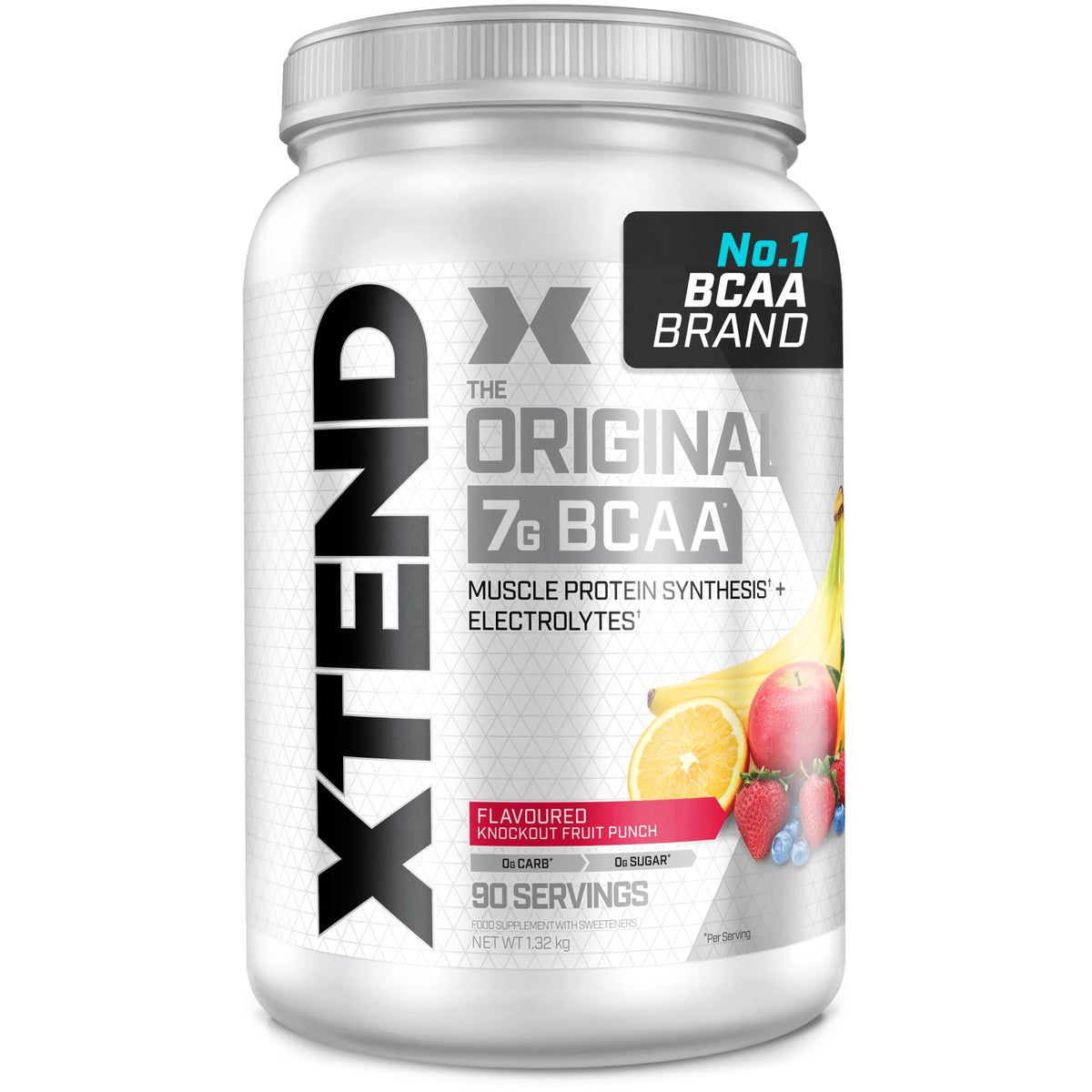 XTEND BCAA 1.32kg Knockout Fruit Punch