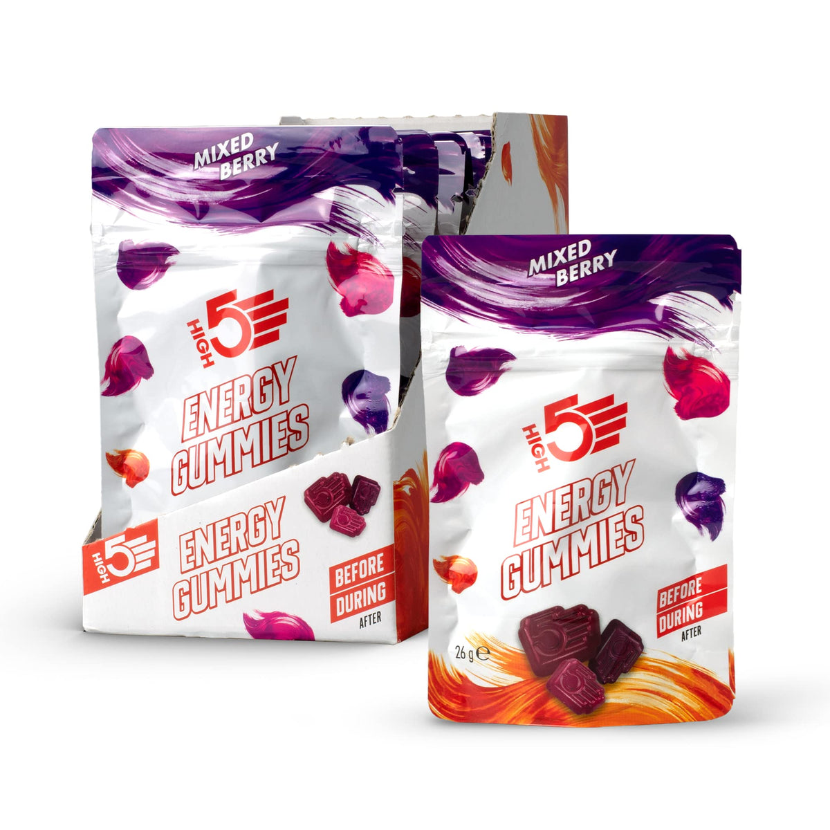 HIGH5 Energy Gummies 10x26g Mixed Berries