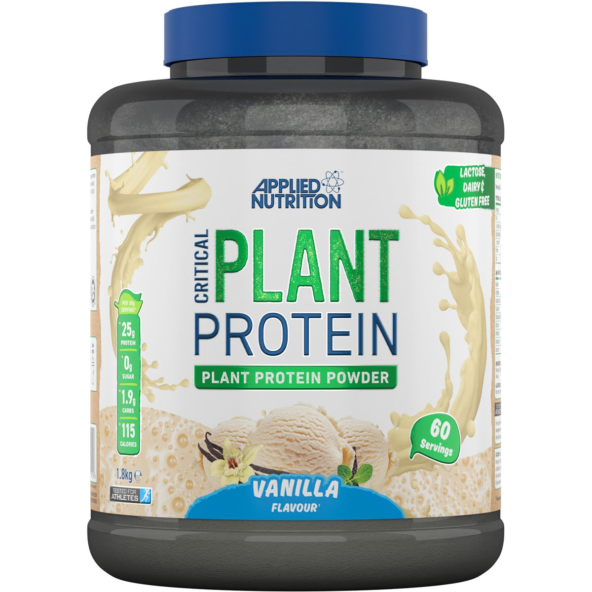 Applied Nutrition Critical Plant 1.8kg Vanilla