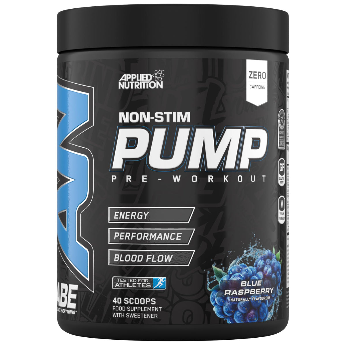 Applied Nutrition ABE (All Black Everything) PUMP Pre-Workout 500g Blue Razz