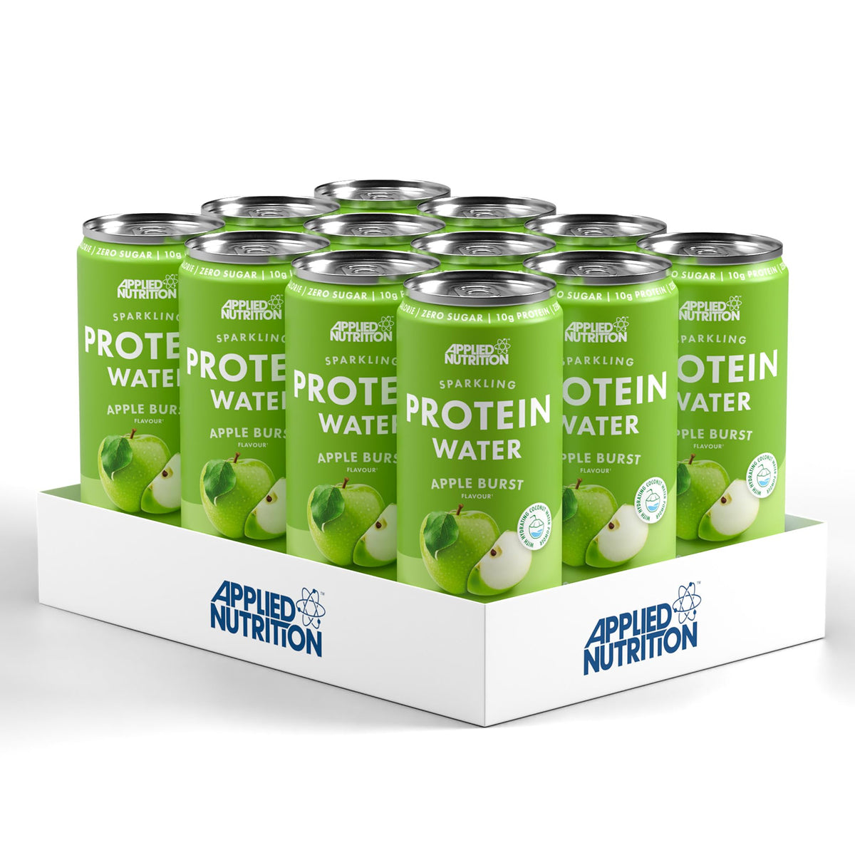 Applied Nutrition Sparkling Protein Water 12x330ml Apple Burst