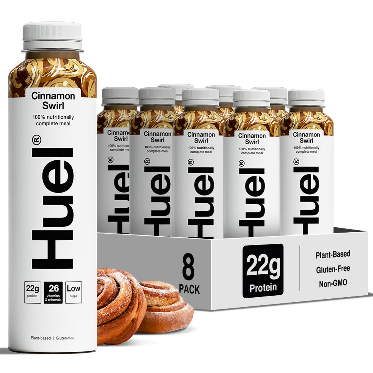 HUEL Ready-to Drink 8x500ml Cinnamon Swirl