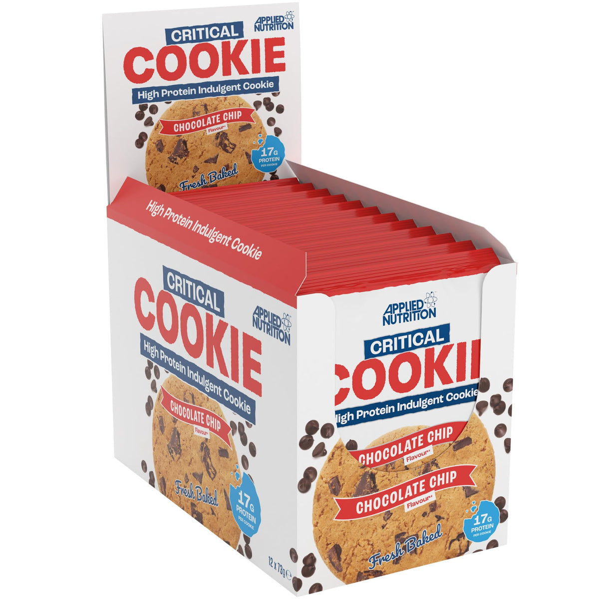 Applied Nutrition Critical Cookie 12x73g Chocolate Chip