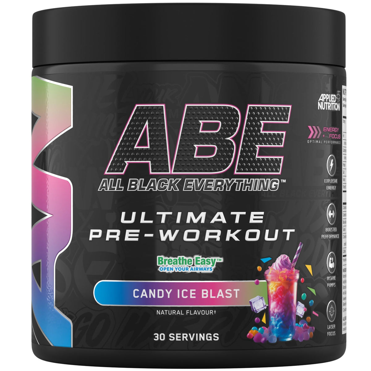 Applied Nutrition ABE (All Black Everything) 375g Candy Ice Blast