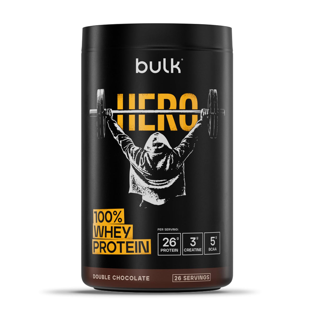 Bulk Hero Whey Isolate Premium Blend 900g Chocolate