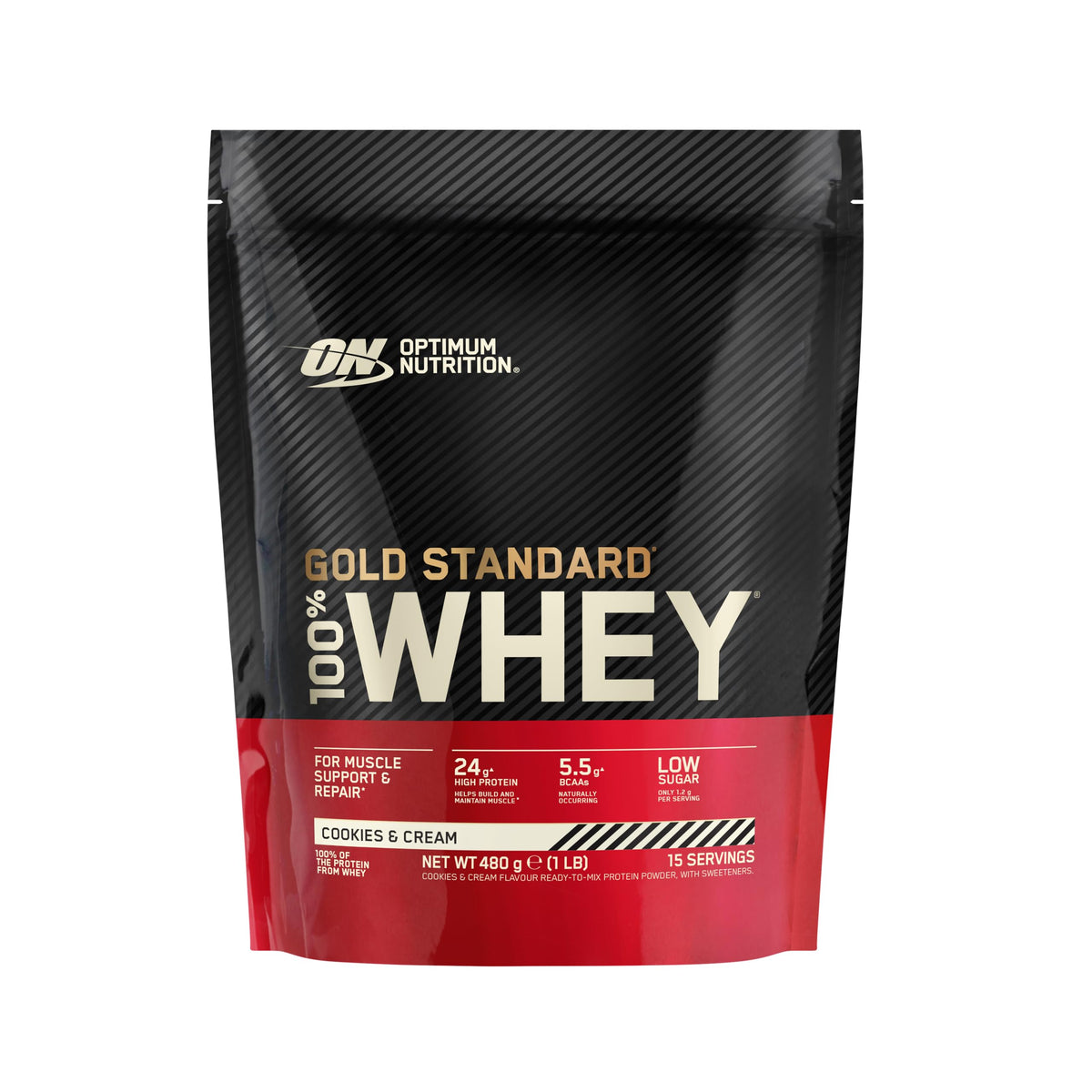 Optimum Nutrition Gold Standard 100% Whey 480g Cookies and Cream