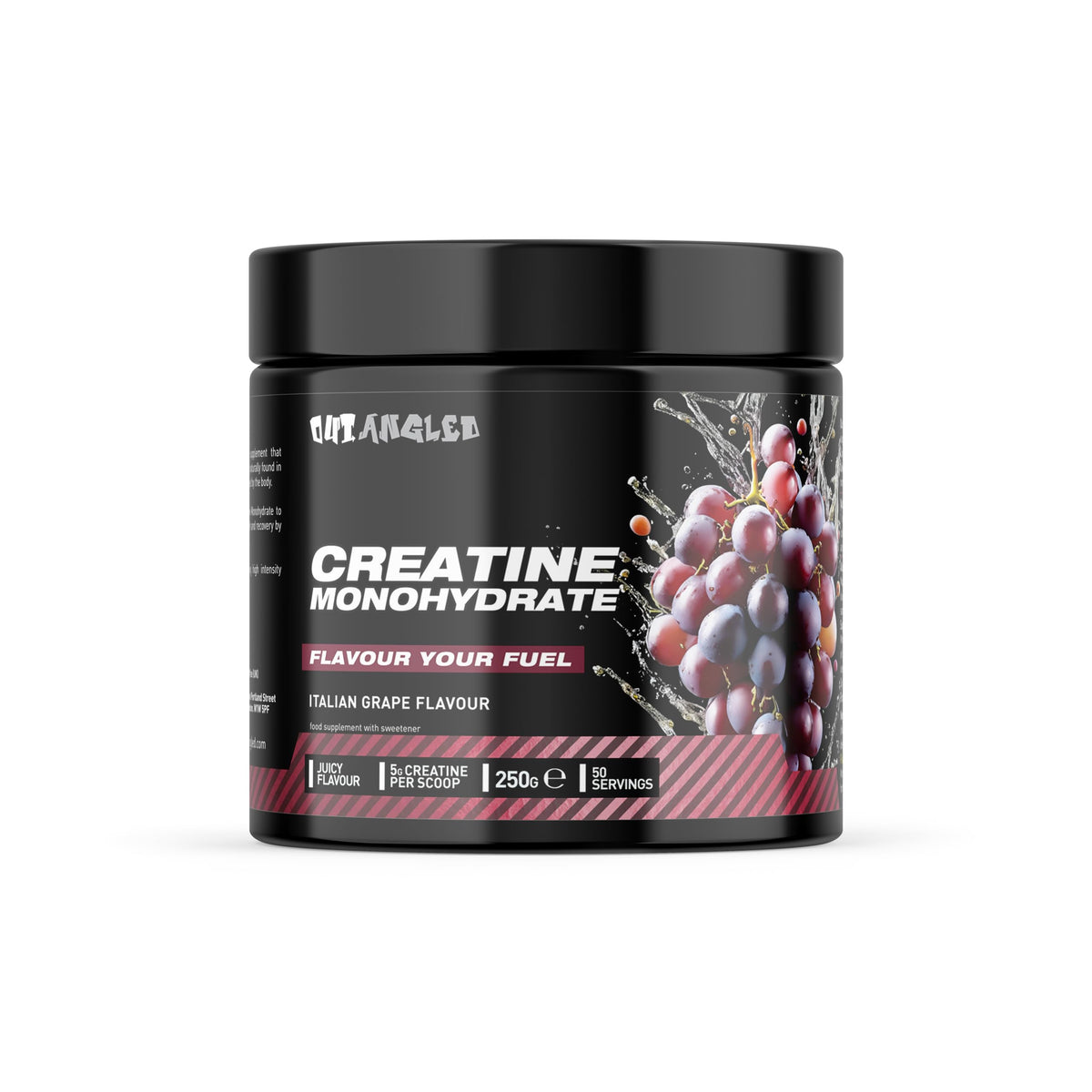 Outangled Creatine Monohydrate 250g Italian Grape