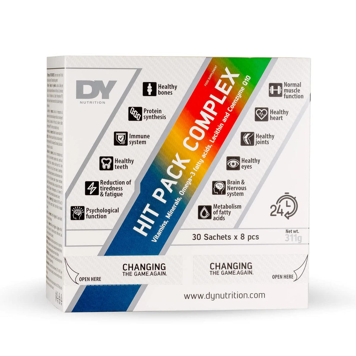 DY Nutrition Hit Pack Complex 30x8 Packs