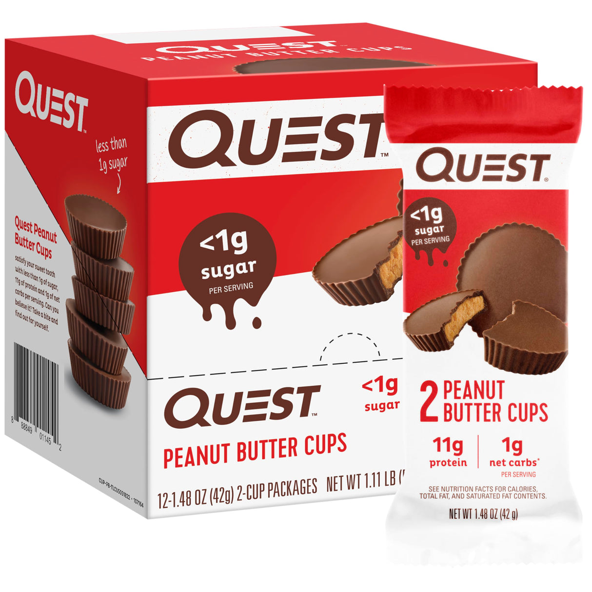 Quest Nutrition Peanut Butter Cup 12x42g Peanut Butter