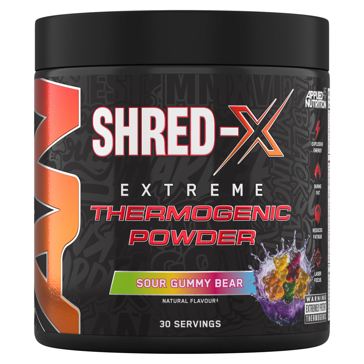 Applied Nutrition Shred-X Powder 300g Sour Gummy Bear