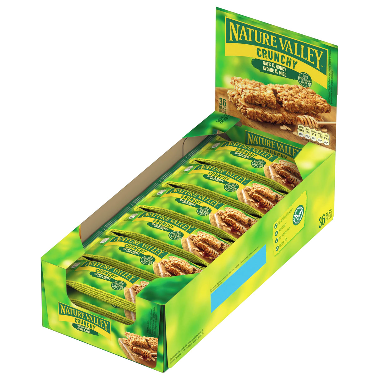 Nature Valley Crunchy 18x42g Oats & Honey
