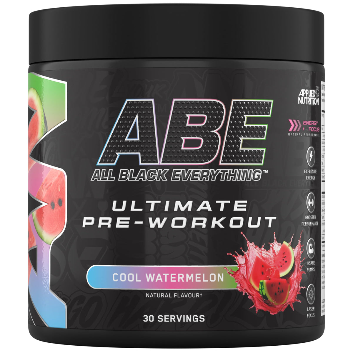 Applied Nutrition ABE (All Black Everything) 375g Cool Watermelon