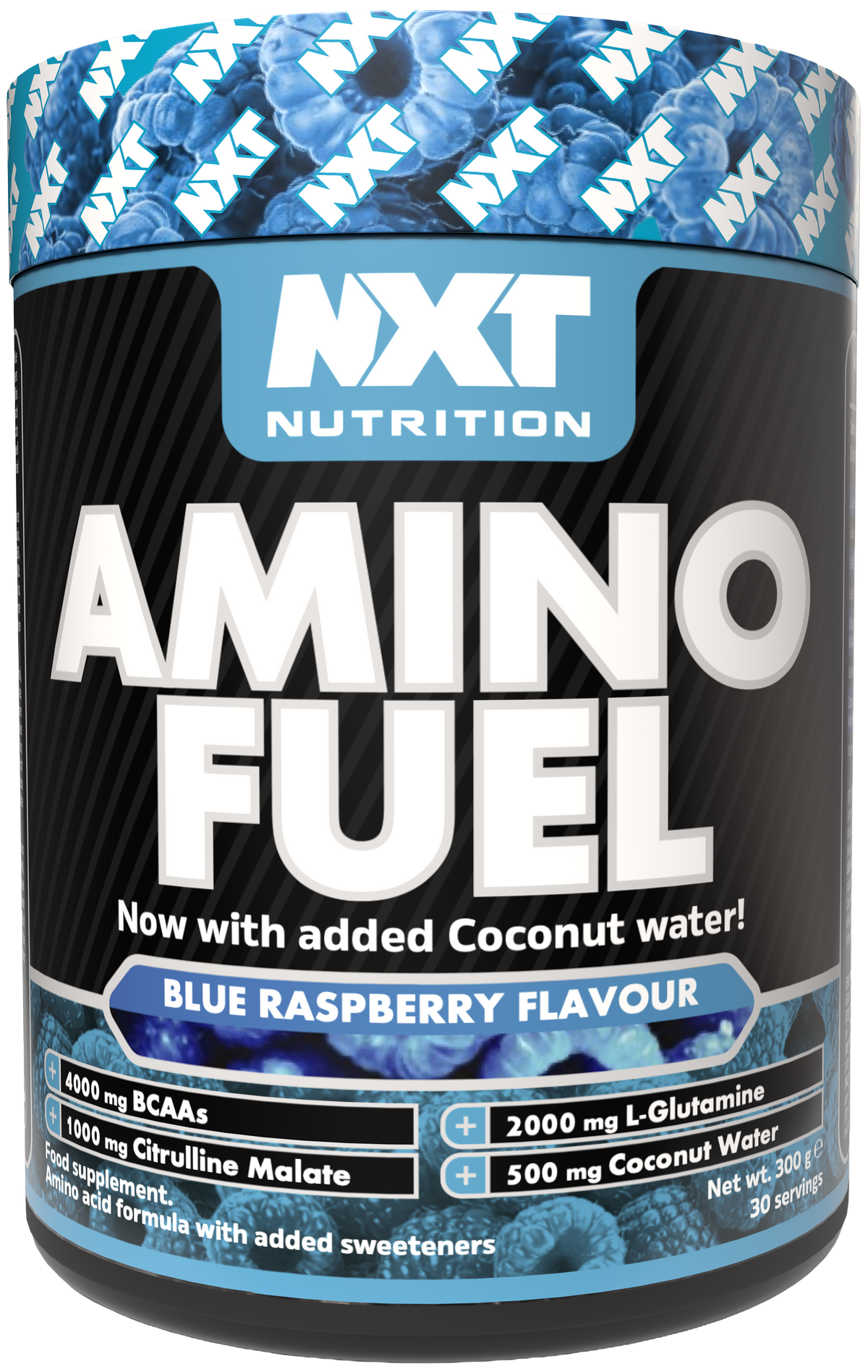 NXT Nutrition Amino Fuel - Blue Raspberry - 300g