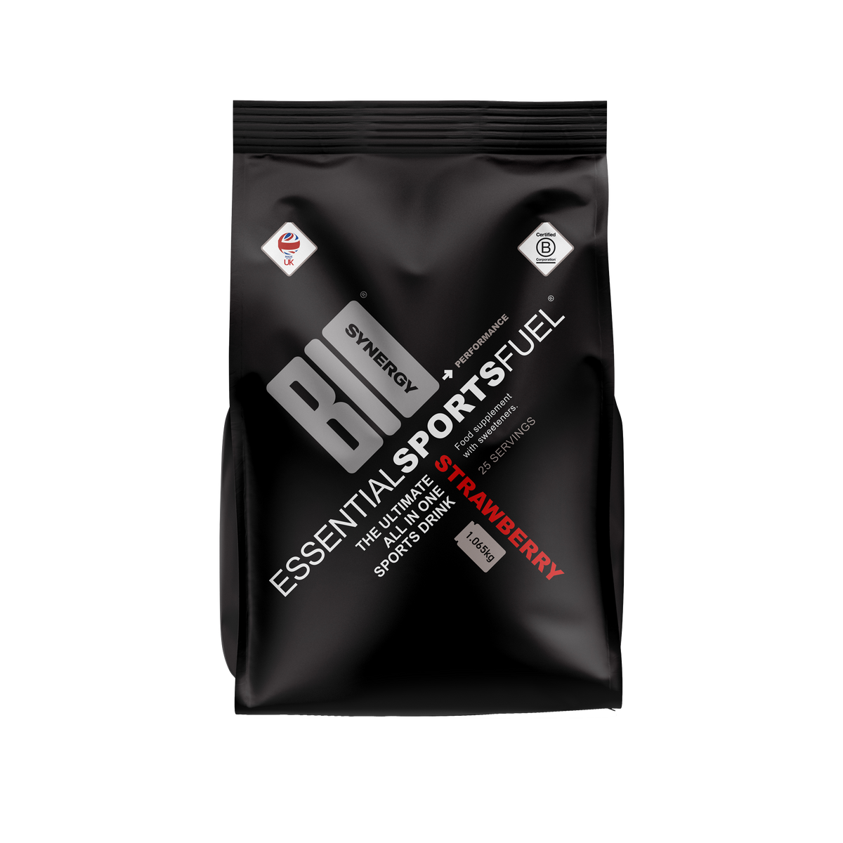 Bio-Synergy Essential Sports Fuel - Strawberry - 1.065kg