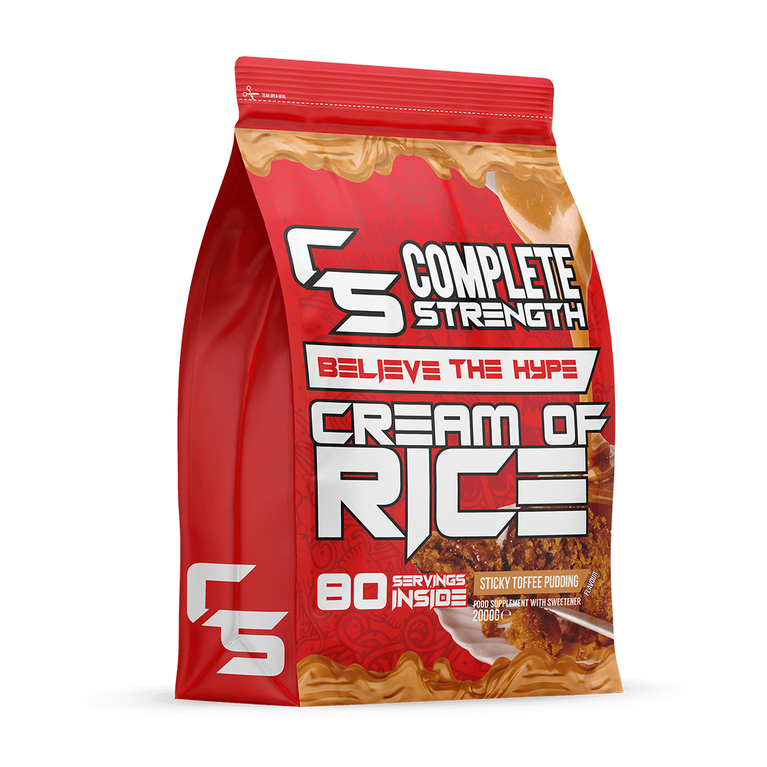 Complete Strength Cream Of Rice - Sticky Toffee Pudding - 2kg