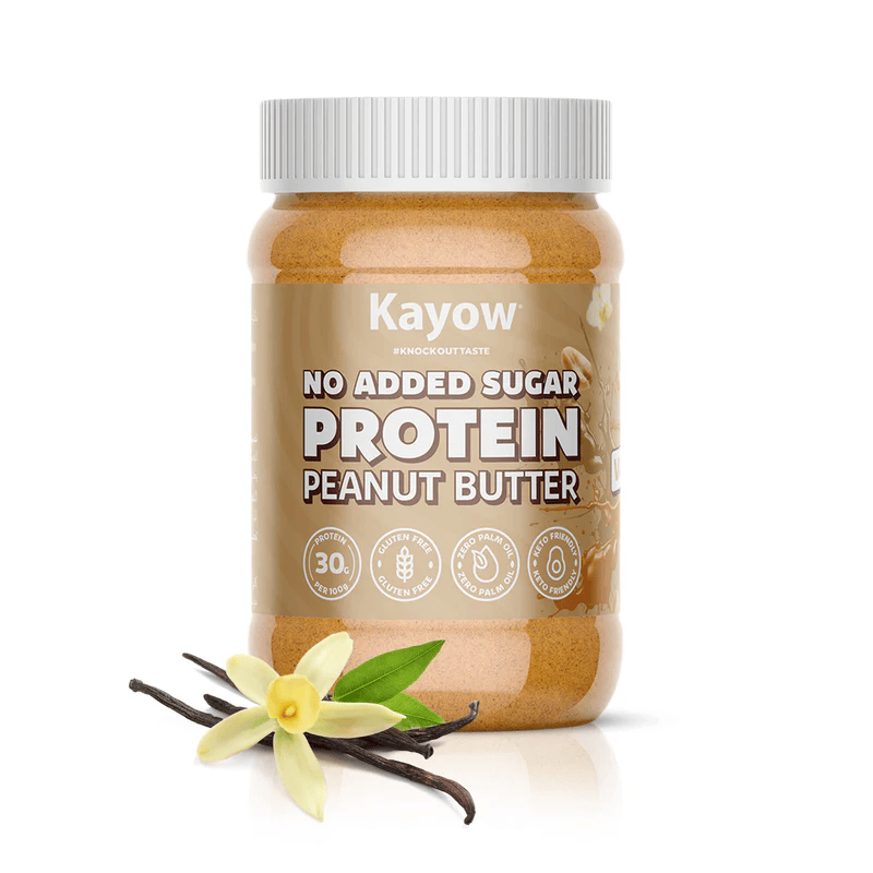 Kayow Nutrition No Added Sugar Protein Peanut Butter - Salted Caramel - 350g