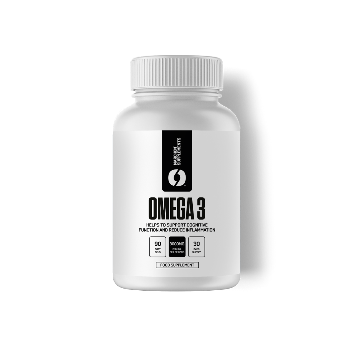 Marchon Supplements Omega 3s - Unflavoured - 60 Softgels