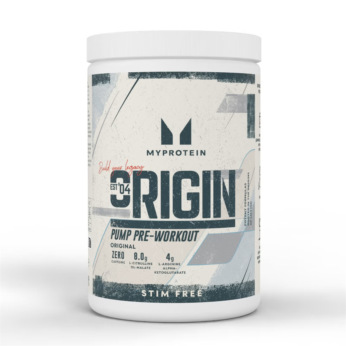 MyProtein Origin Pre Workout Stim-Free - Strawberry Laces - 630g