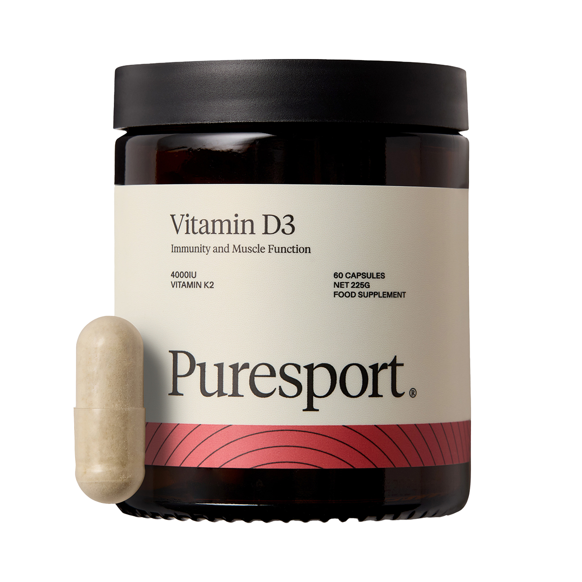 Puresport Vitamin D - Vitamin D - 30 Caps