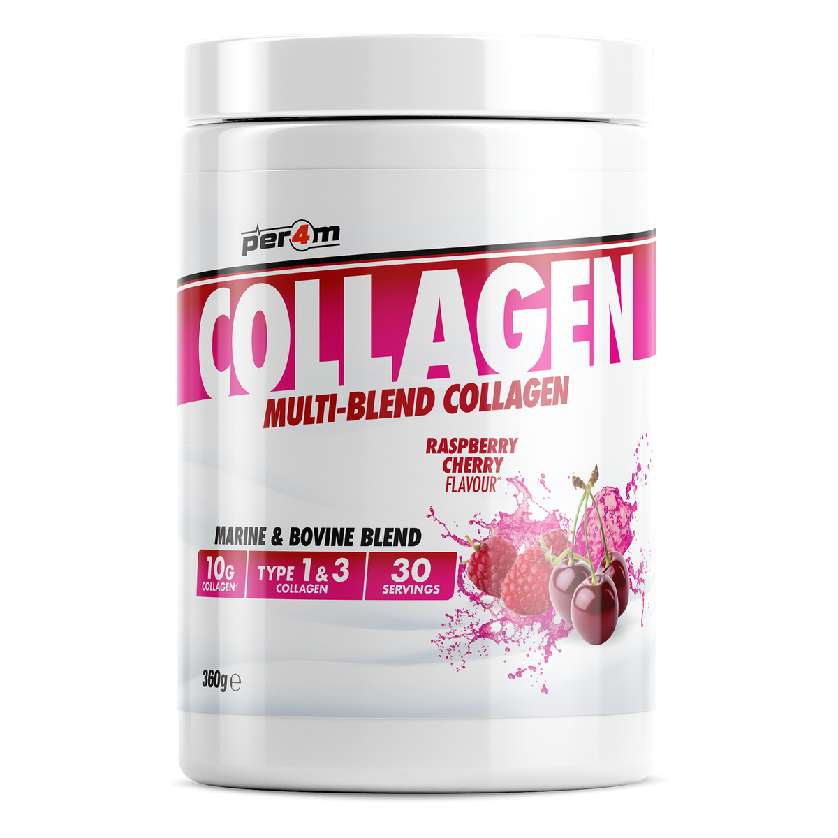 Per4m Collagen - Raspberry Cherry - 301g