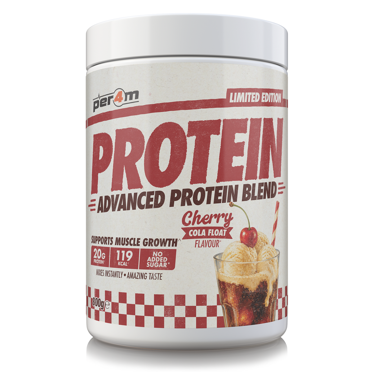 Per4m Advanced Protein - Cherry Cola Float - 800g