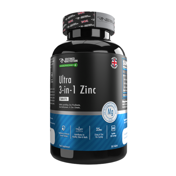 Refined Nutrition Ultra Zinc 3-in-1 - 365 Tabs