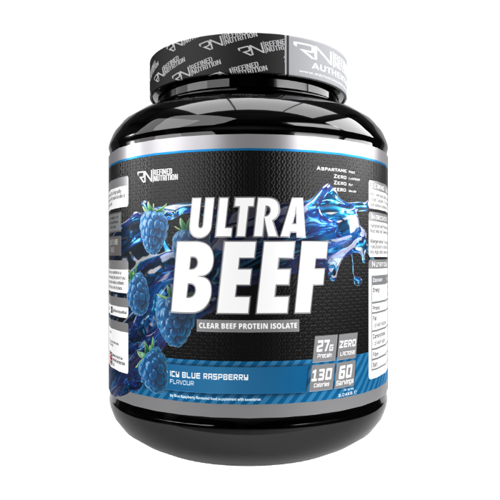 Refined Nutrition Ultra Beef - Icy Blue Raspberry - 2.04kg
