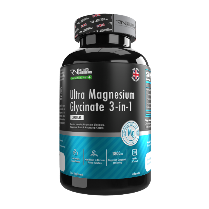 Refined Nutrition Ultra Magnesium Glycinate 3-in-1 - 90 Caps