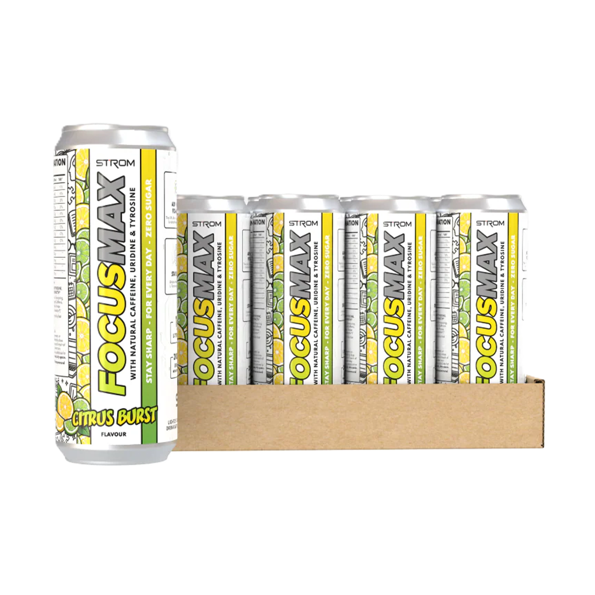 Strom Sports FocusMax Can - Unicorn Pi55 - 12x500ml