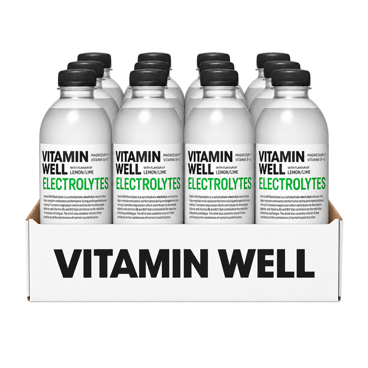 Vitamin Well Sport 001 (Isotonic) - Lemon/Lime - 12x500ml