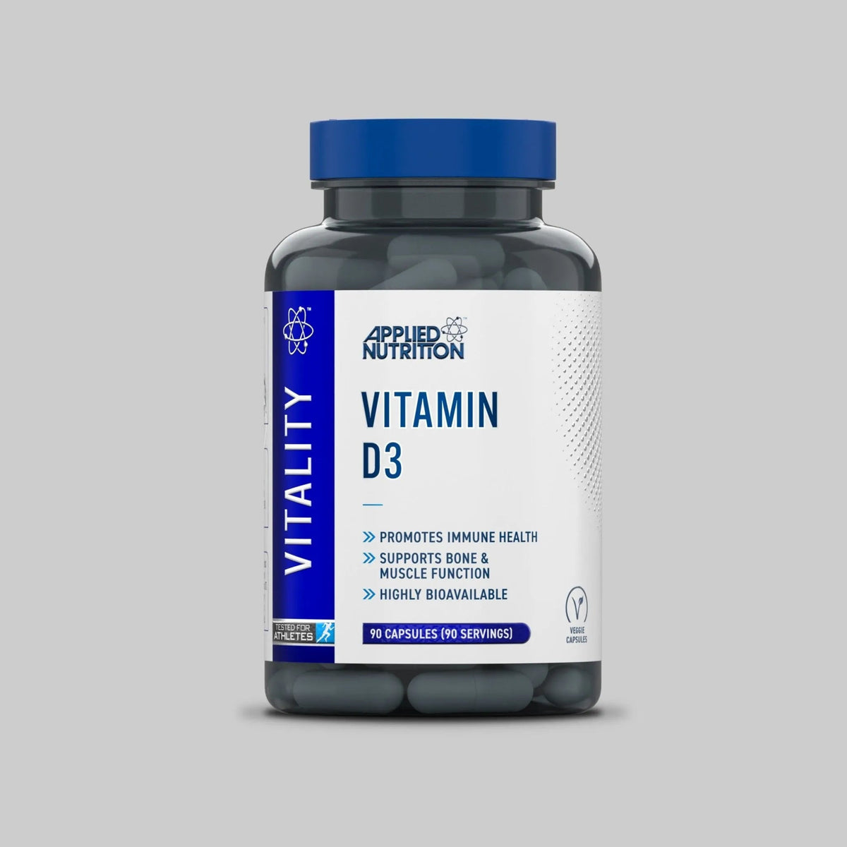 Applied Nutrition Vitamin D3 90 Veg Caps - 90Veg Caps