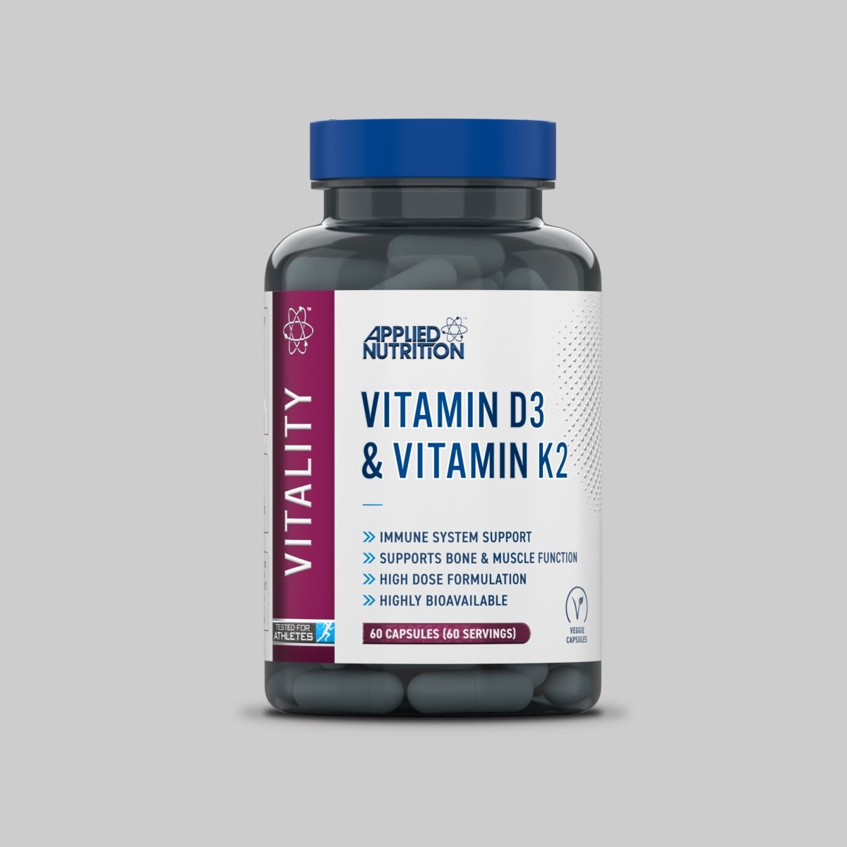 Applied Nutrition Vitamin D3 + Vitamin K2 - 90 Caps