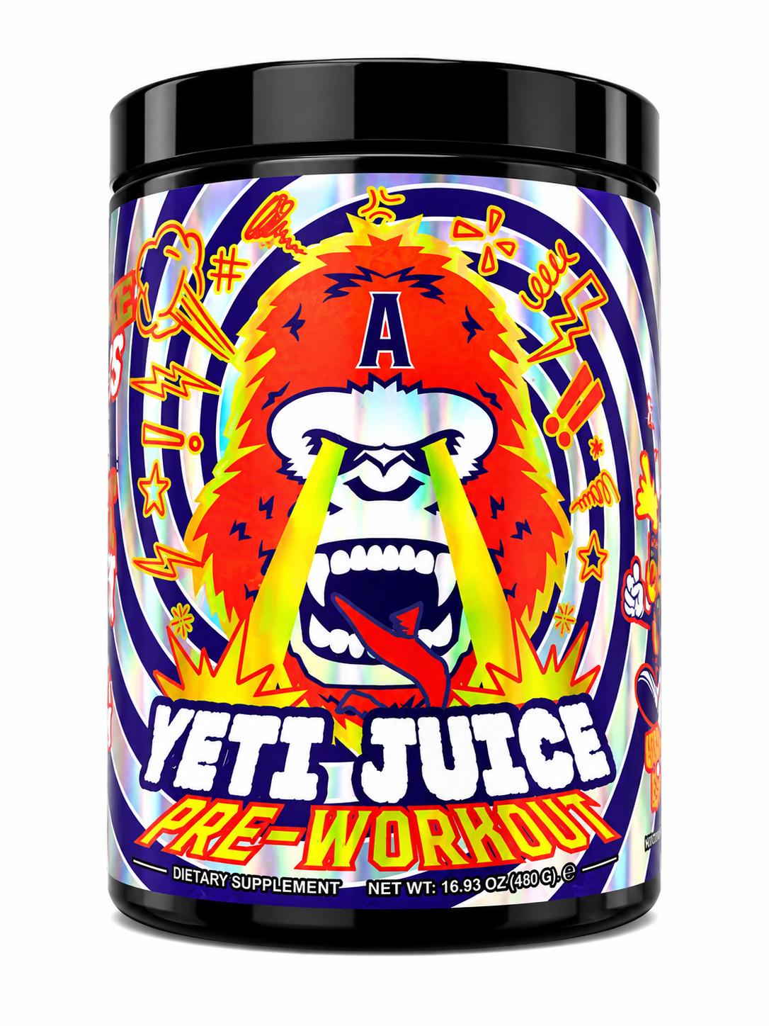 Gorillalpha Yeti Juice - Ultimate Energy - 480g