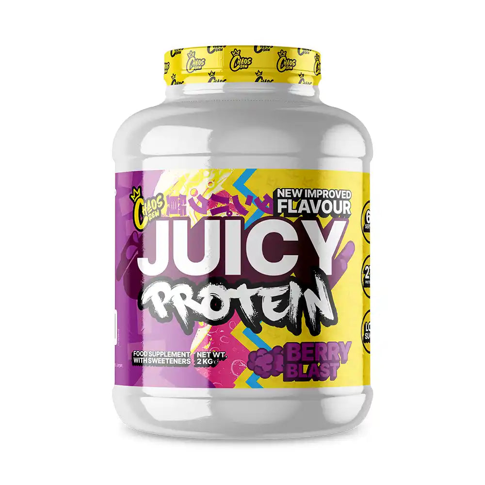 Chaos Crew Juicy Protein - Berry Blast - 2kg