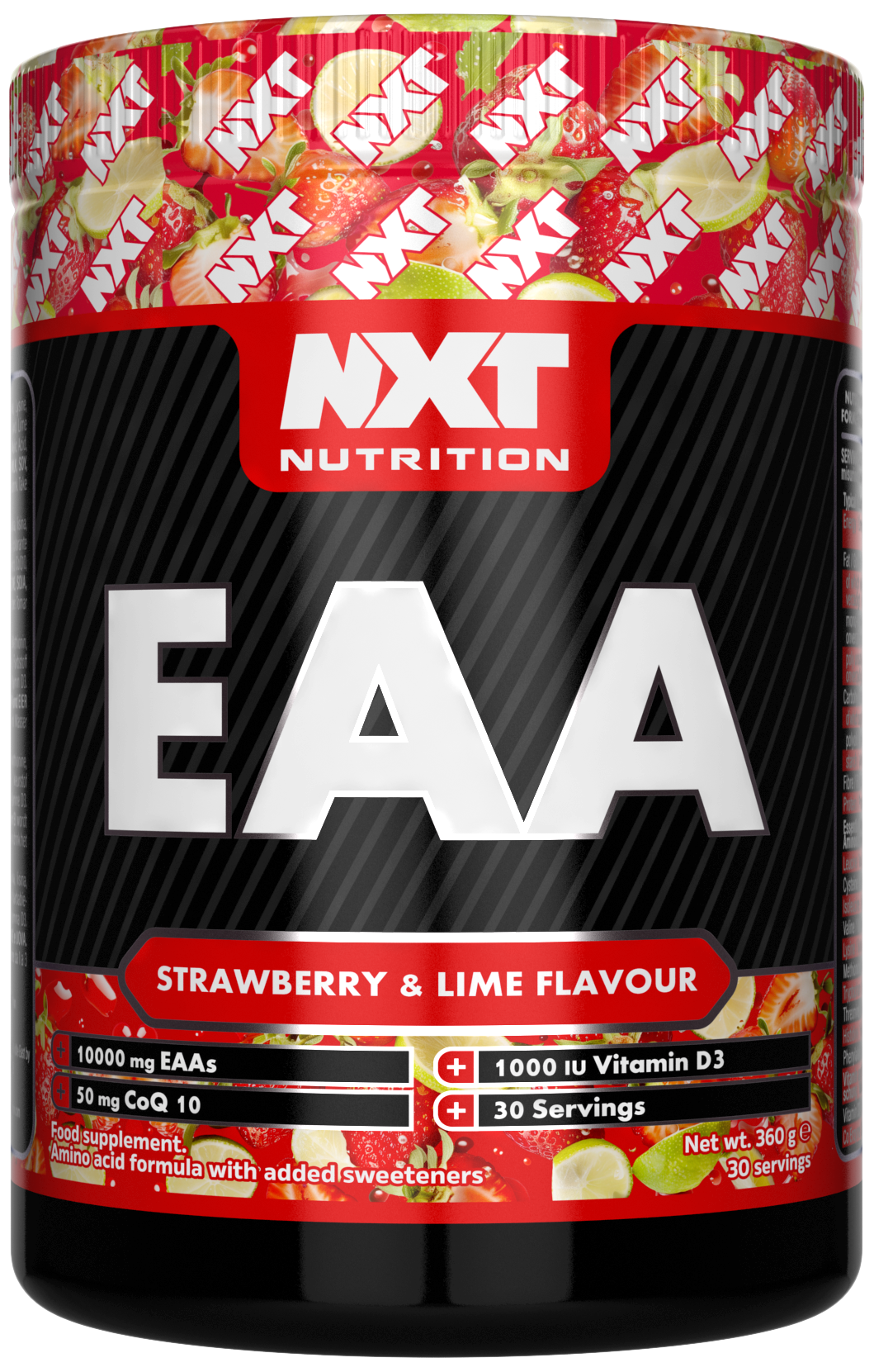 NXT Nutrition EAAs - Strawberry Lime Crush - 360g