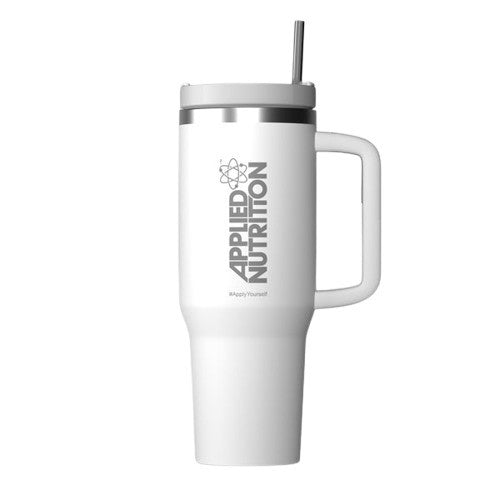 Cooler Tumbler Cup - White - 1200 ml.