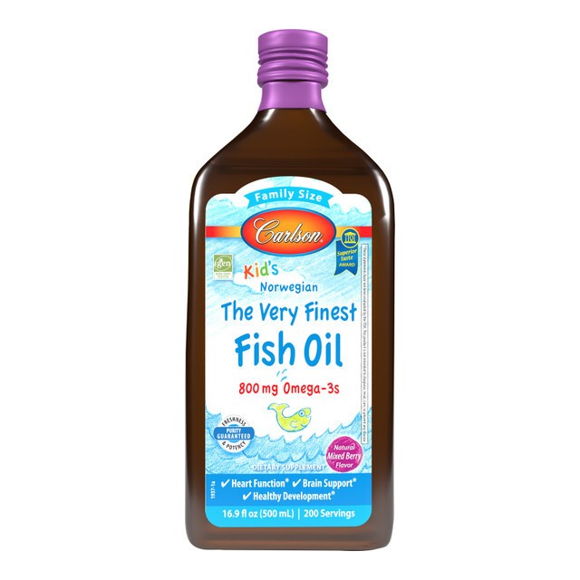Kids The Very Finest Fish Oil, 800mg Mixed Berry - 500 ml.