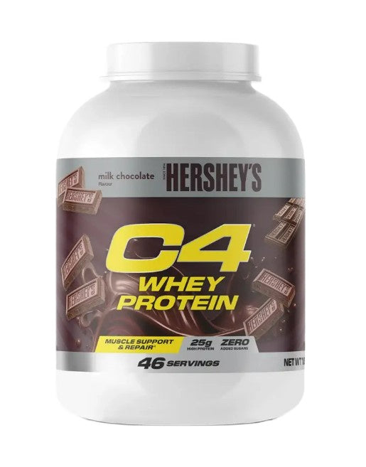 C4 Whey Protein, Hersheys Milk Chocolate - 1610g