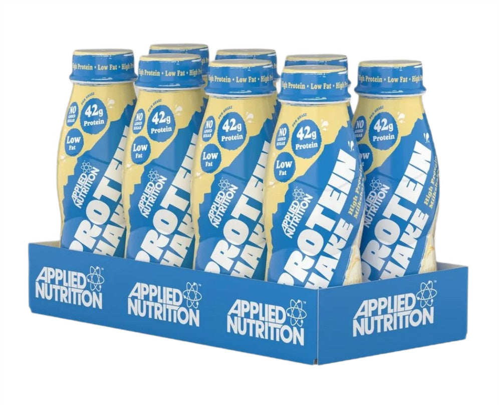 High Protein Shake - Vanilla Ice Cream - 8 x 500 ml.