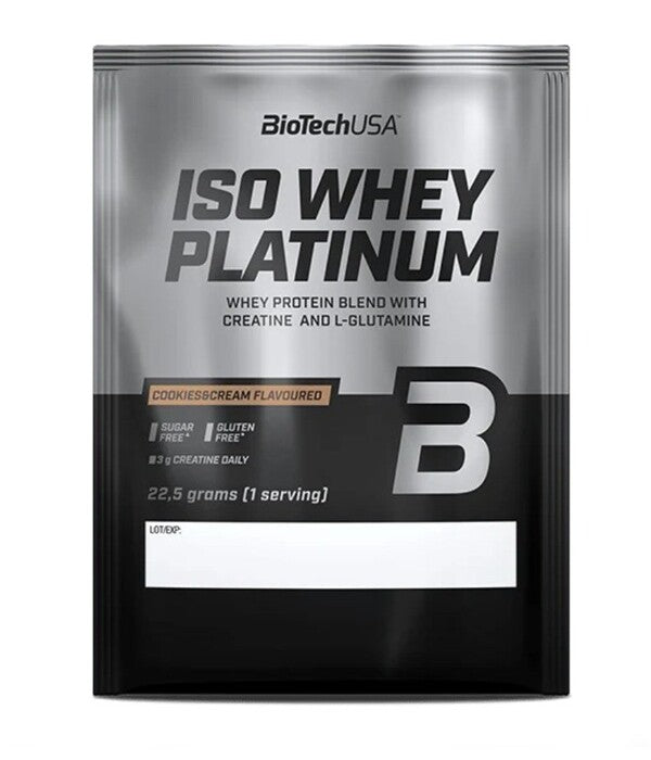 Iso Whey Platinum - Cookies & Cream - 22.5g (1 serving)